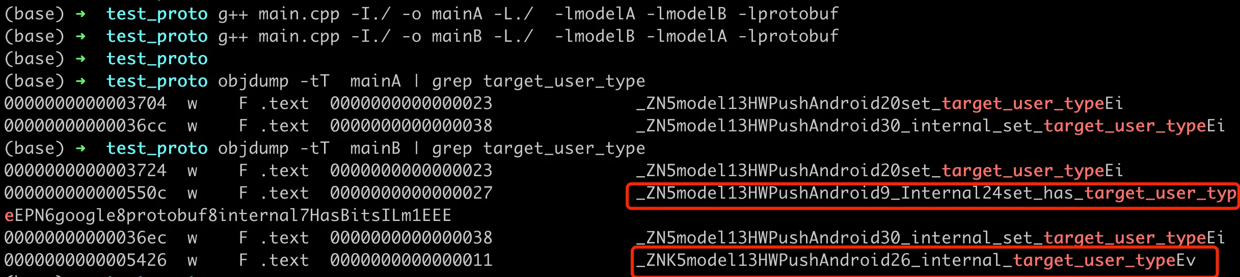 Different dynamic linking order, different results