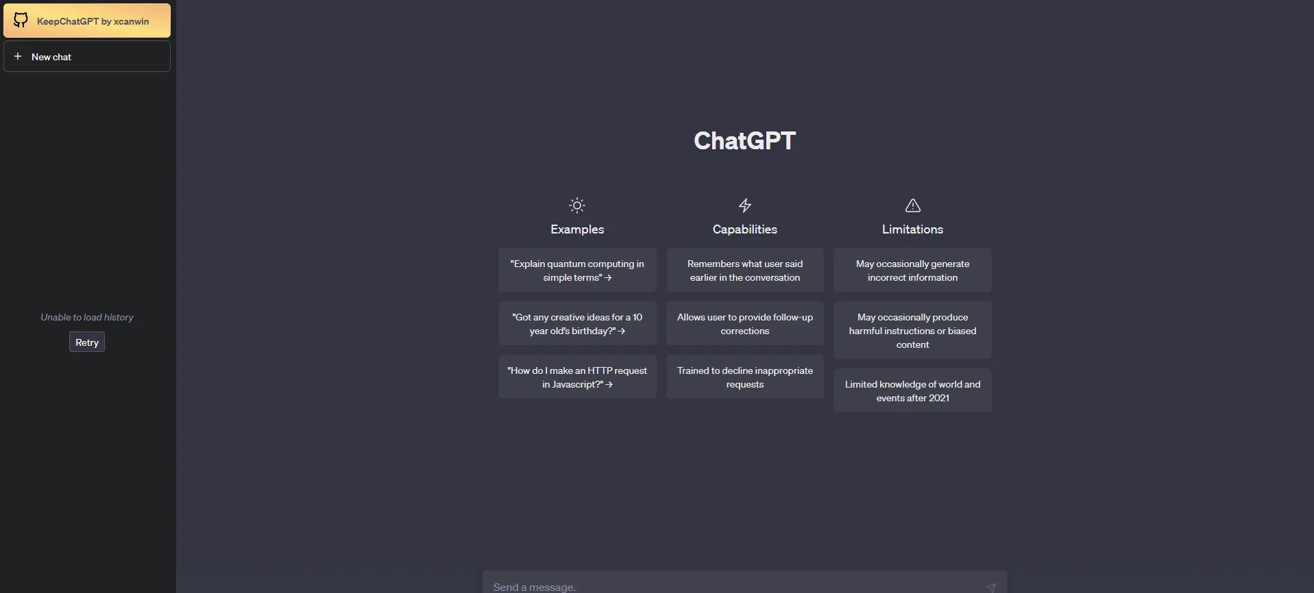 OpenAI 网络频率限制