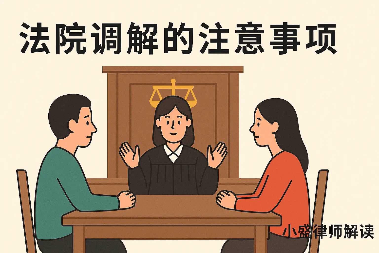 法院调解流程、潜规则以及注意事项，小盛律师 2025 最新解读