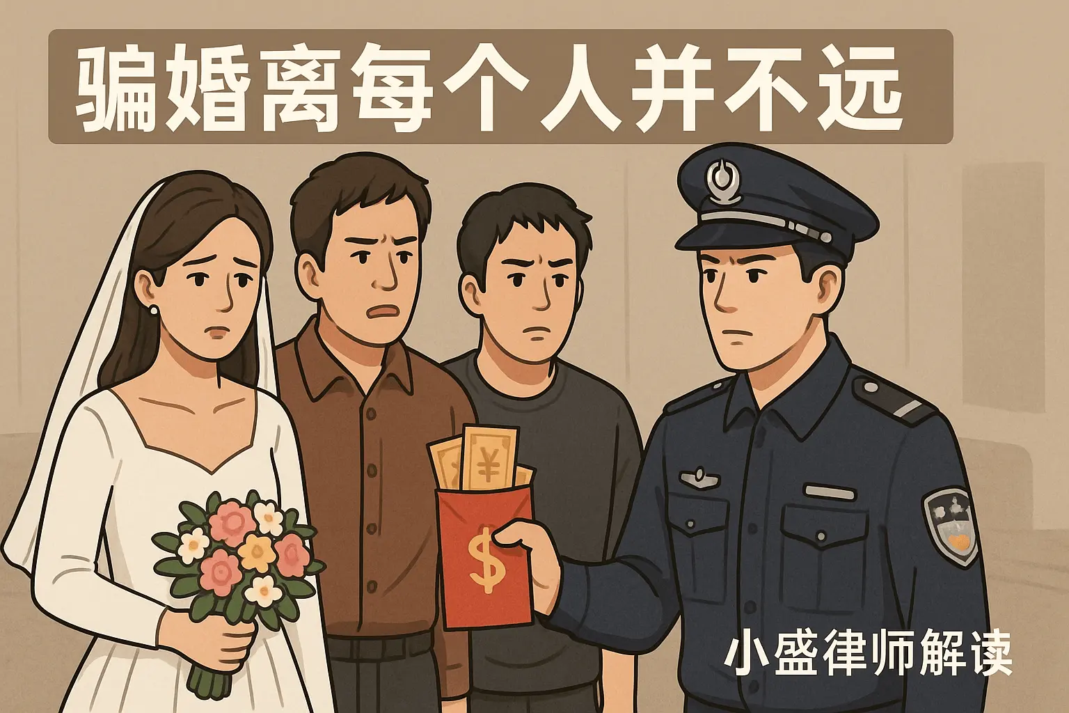 骗婚离每个人并不远～真实案件带你了解骗婚背后的法律知识