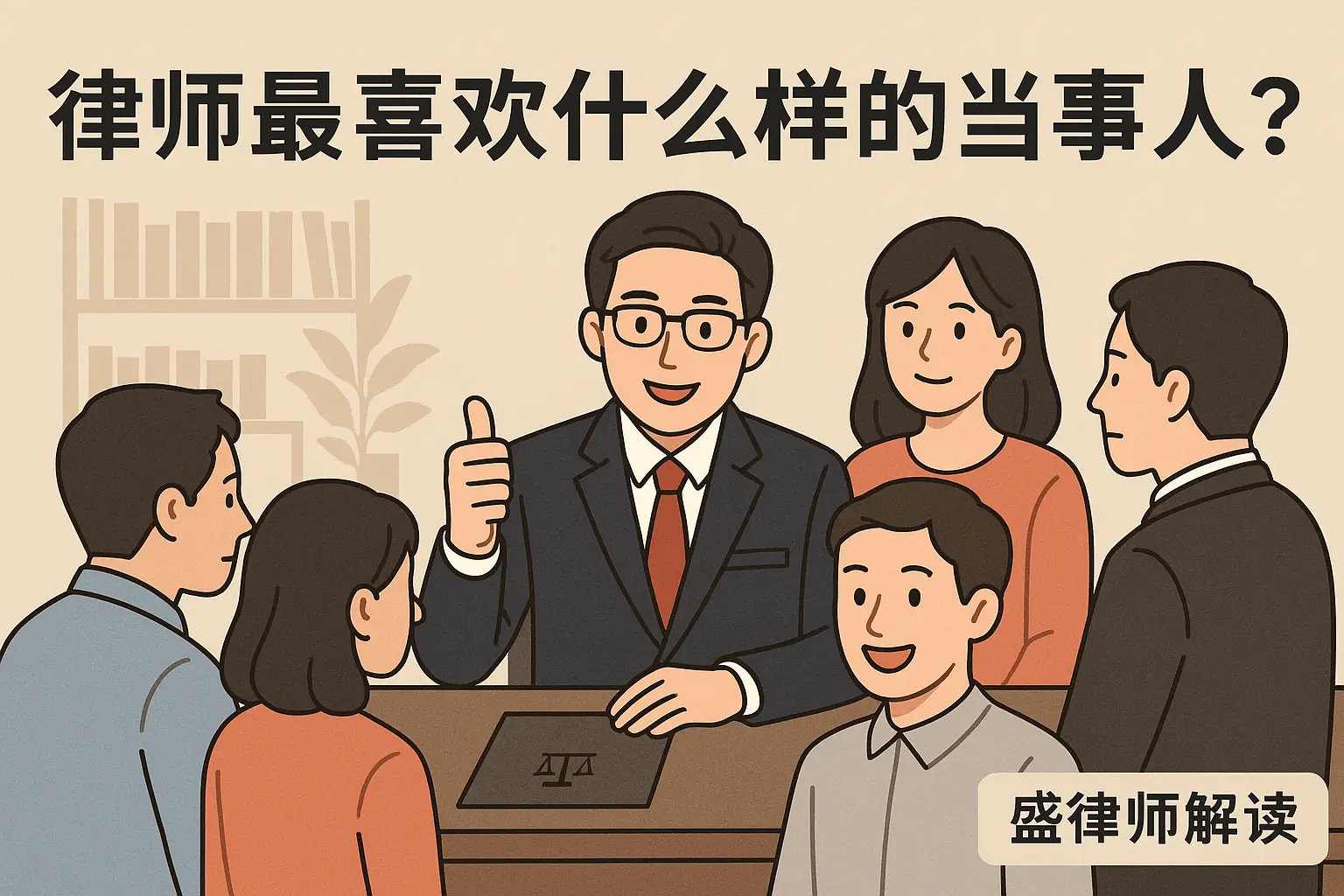 律师最喜欢什么样的当事人？