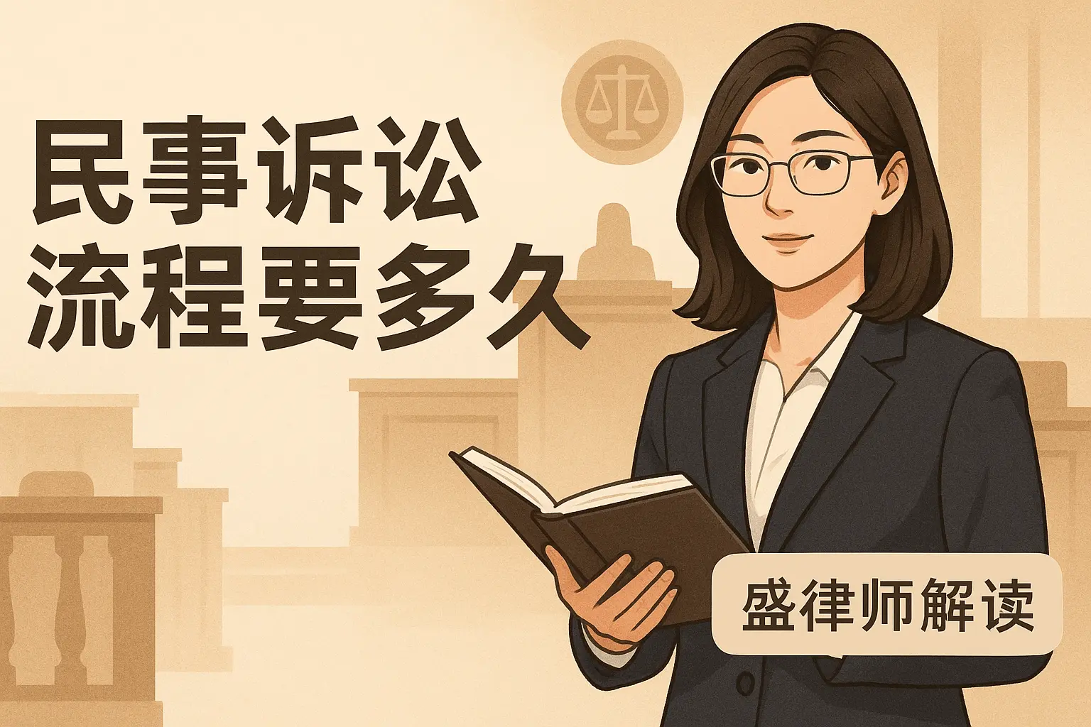 到法院打官司(民事诉讼)的流程要怎么走，要多久？盛律师一文给你讲明白