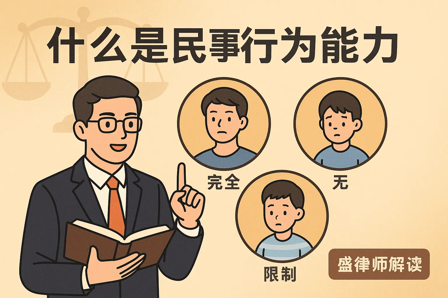 什么？他花的钱、签的合同无效？盛律师带你了解完全、限制、无民事行为能力