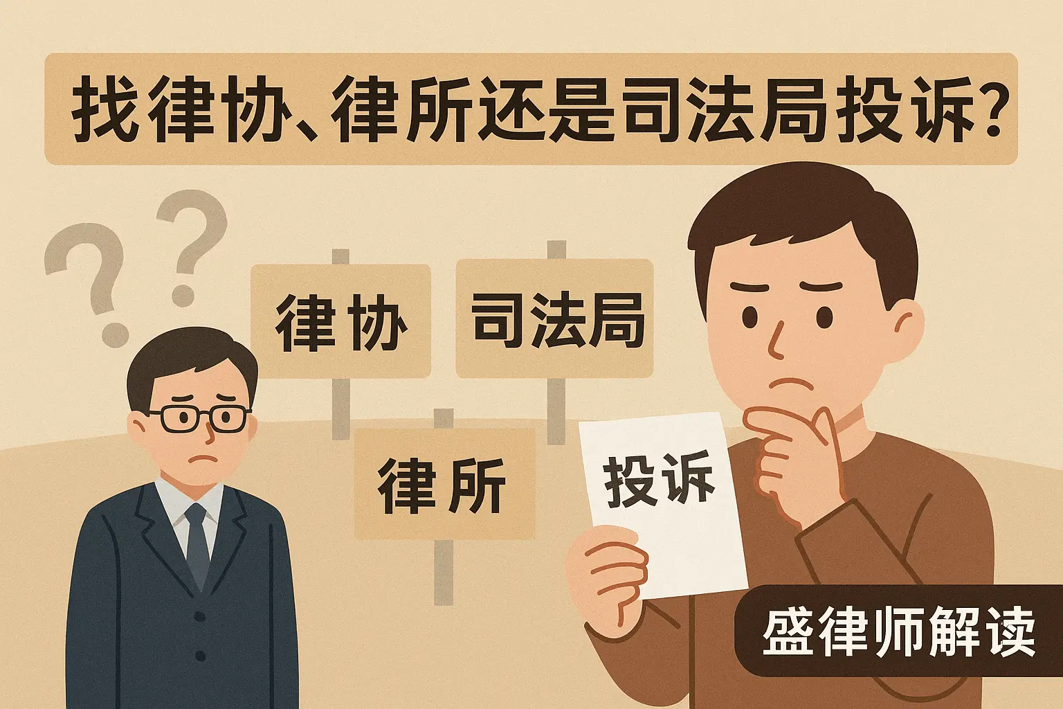 律师怕被投诉吗？律所，律协还是司法局最能约束律师？