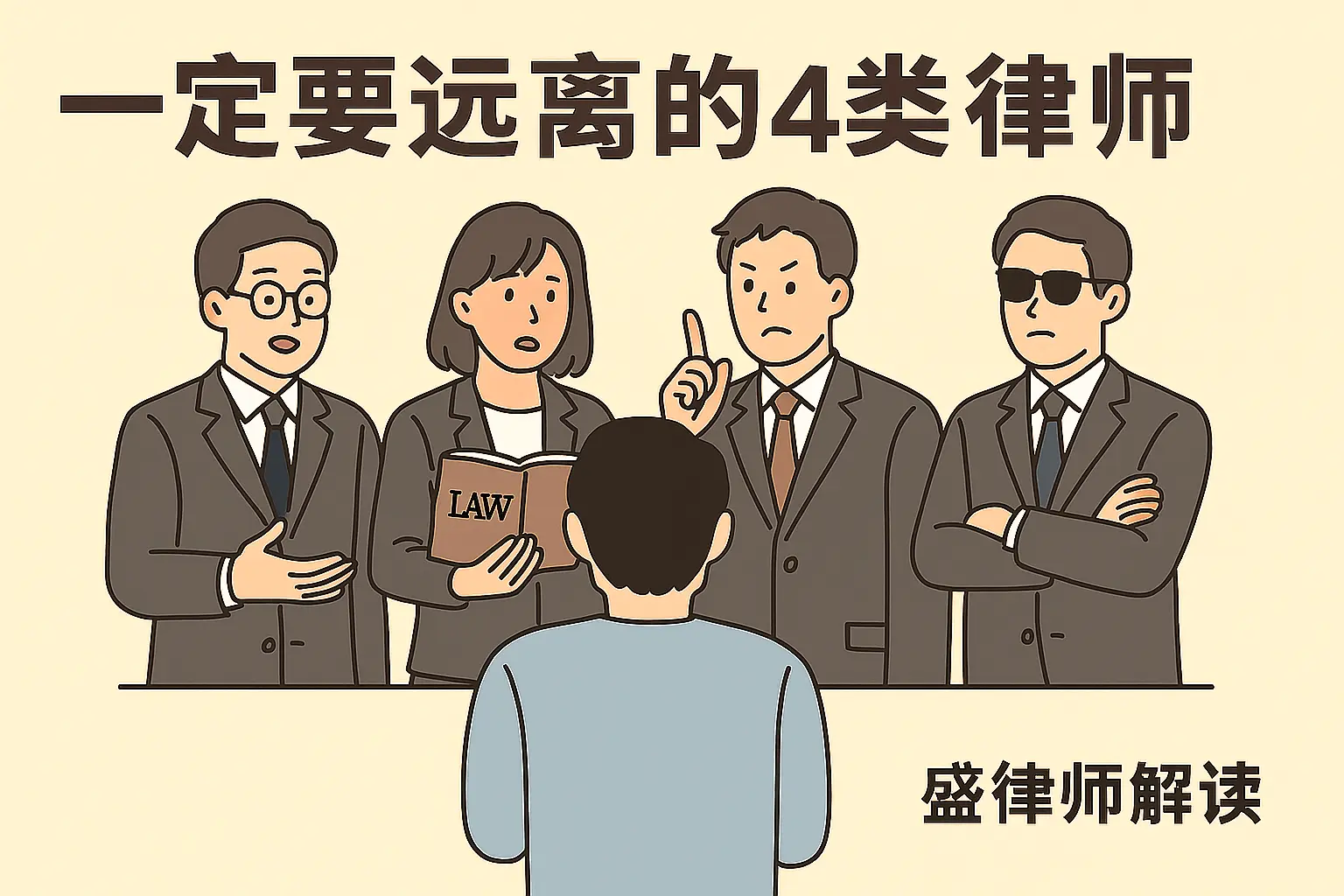 这 4 类最能迷惑当事人的律师，碰上了你还是躲远点好