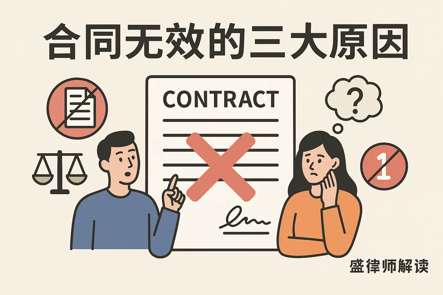 合同签了字也不生效？无外乎这 3 大原因，每个人都要知道的法律常识