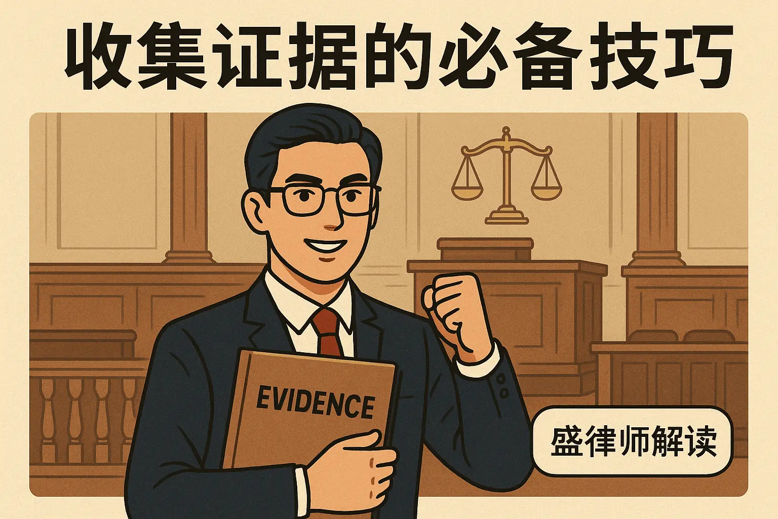 收集证据的 4 个必备技巧，盛律师 2025 最新总结，不打官司也要读