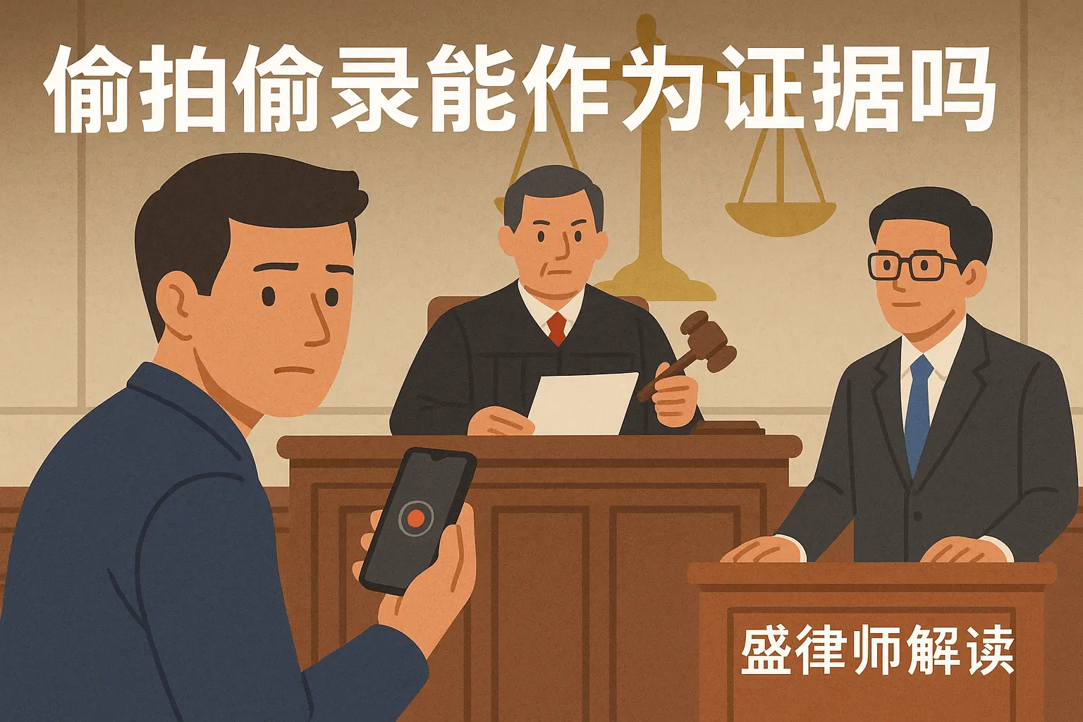 未经对方同意，偷拍偷录的录像或者录音，可以当做证据吗？