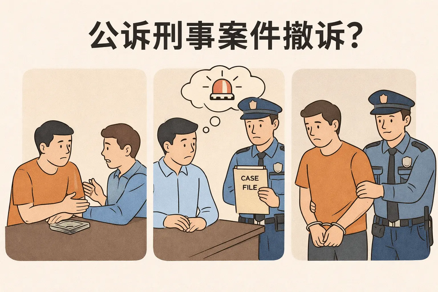 嫌疑人赔钱私了，受害人也不追究了，为啥还不能撤案？不可不知的公诉刑事案件法律知识